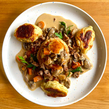 Vol-au-vent végétarien